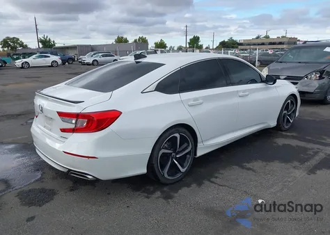 2022 Honda Accord Sport from USA, damaged, VIN 1HGCV1F38NA016407